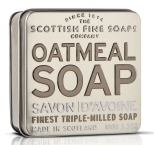 Scottish Fine Soaps Mýdlo v plechu - Oves, 100g