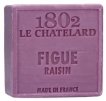Le Chatelard Mýdlo čtverec - Fík a grep, 100g