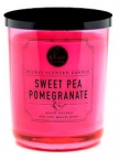 DW Home Vonná svíčka ve skle Granátové jablko a sladký hrášek-Sweet Pea Pomegranate, 9,7oz
