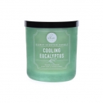 DW Home Vonná svíčka ve skle Svěží eukalyptus - Cooling Eucalyptus, 9,5oz