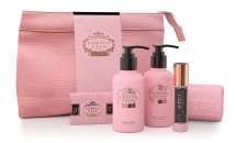 Castelbel Dámská Cestovní sada - Rosé Blush - Lotos a Červené Ovoce, 6ks