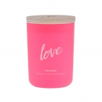 DW Home Vonná svíčka ve skle Love - Peony & Passionfruit 15,1oz