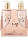 Grace Cole Tekuté mýdlo na ruce a Jemné mléko na ruce - Lilie zázvorníková&Mandar, 2x300ml