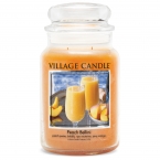 Village Candle Vonná svíčka ve skle - Peach Bellini - Broskvové Bellini, velká