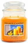 Village Candle Vonná svíčka ve skle - Peach Bellini -  Broskvové Bellini, střední