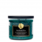 Village Candle Vonná svíčka ve skle - Hearthside Pine - Krbová borovice, 17oz